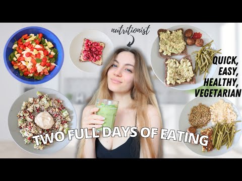 Видео: Два полных дня питания как диетолог: здоровое и реалистичное питание за день. | Edukale