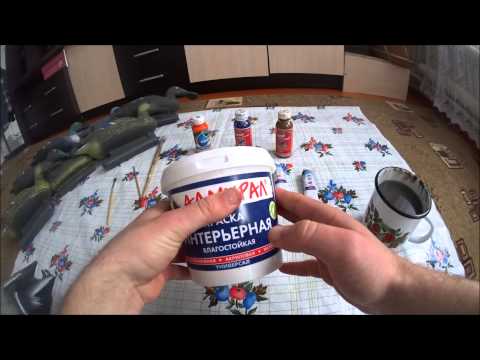 Видео: Как покрасить селезня кряквы