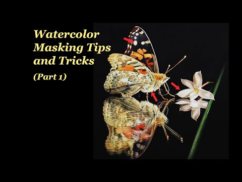 Видео: Советы и рекомендации по маскировке акварелью — часть 1