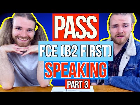 Видео: Сдать Кембриджский экзамен B2 First Speaking (FCE), часть 3