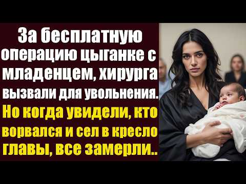 Видео: Прооперировав забесплатно цыганку с младенцем, молодого хирурга вызвали на собрание для увольнения..