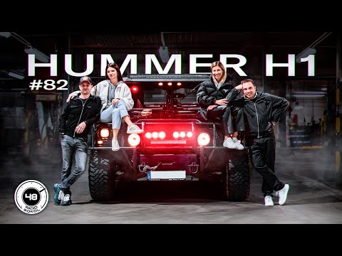 Видео: Настоящий монстр на колёсах: Hummer H1