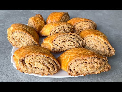 Видео: Армянская Гата Вкуснейшая Выпечка!!! / Гата с Ореховой Начинкой / Armenian Gata