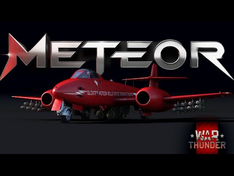 Видео: ПОЧЕМУ Meteor F Mk.8 Reaper может стать твоим лучшим выбором на 8.0 в War Thunder?