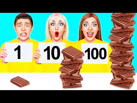 Видео: 100 Слоев Шоколада Челлендж | Смешные Cитуации от Choco DO