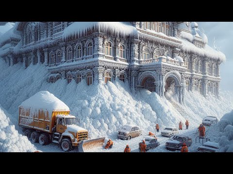 Видео: Сахалин вырывается из-под снега. Жизнь налаживается после снежного апокалипсиса. События 27.01.2024