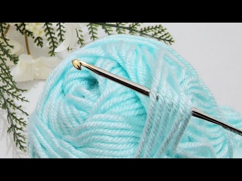 Видео: УХ ТЫ! Легкий и красивый узор, связанный крючком ⚡️