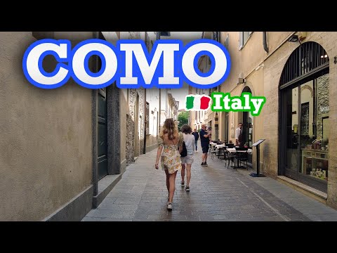 Видео: Комо, Италия 🇮🇹 | Будьте поражены центром этого элегантного итальянского городка | ☀️июль 2023 ☀️