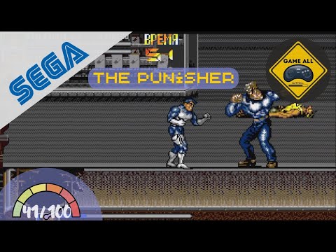 Видео: Punisher / Каратель (Sega Mega Drive / Genesis)
