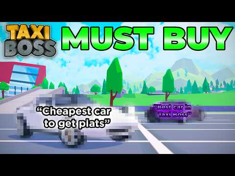Видео: 5 машин, которые нужно купить в Taxi Boss (Roblox Taxi Boss)