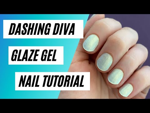 Видео: Мастер-класс по нанесению полусухой полоски для ногтей Dashing Diva Glaze | KBEAUTYHOBBIT