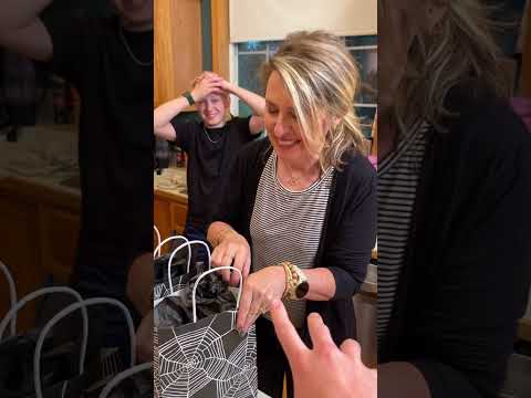 Видео: Хэллоуинский челлендж по метанию мячей! 🎃🕸️ #игра #семья #челлендж #тыква #осень