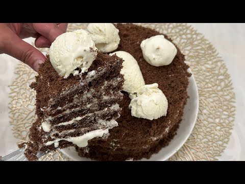 Видео: Торт мороженое. Балмұздақ торты.