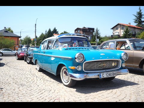 Видео: Ретро коли с неповторим стил и блясък дефилираха в Банкя