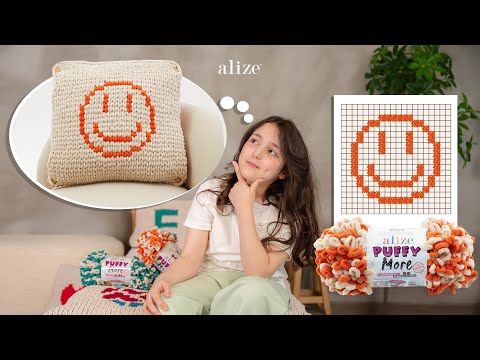 Видео: Мечтай, проектируй, вяжи — с Alize Puffy More!