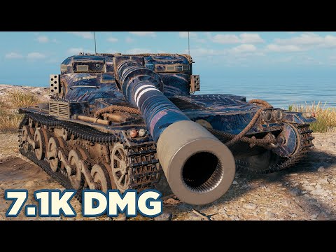 Видео: Manticore • 7.1К УРОНА 6 ФРАГОВ • WoT Gameplay