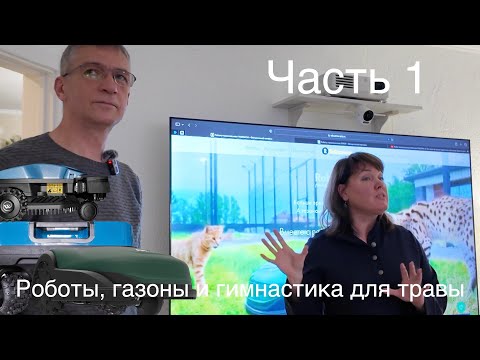 Видео: Часть 1. Роботы газонокосилки, газоны и гимнастика для травы. Какими они бывают, как работают роботы