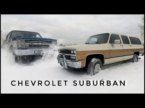 Видео: Зимний Off-road на Chevrolet Suburban. Обзор. Переборка передних приводов.