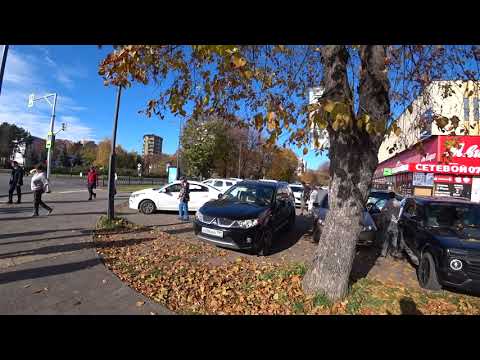 Видео: Прогулка по солнечному Нальчику . Ноябрь 2024 года