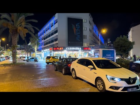 Видео: Вечерняя Алания. Обзор отеля Asia Beach Resort &Spa 5*.