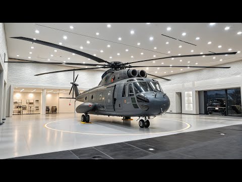 Видео: Sikorsky CH-54 Tarhe — Летающий кран легенда неба | Обзор от Putin’s Garage 🚁🔥