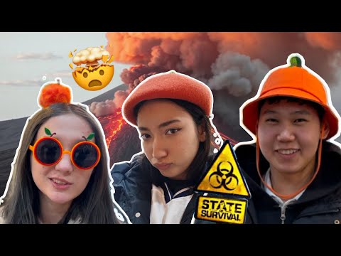 Видео: ЧЕДЖУ 3 ДЕНЬ: извержение вулкана и бургеры из черной свинины🌋