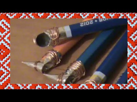 Видео: ПИСАЧОК САМОРОБНИЙ МАЙСТЕР-КЛАС kistka писанки pysanky How to make a tool for painting eggs