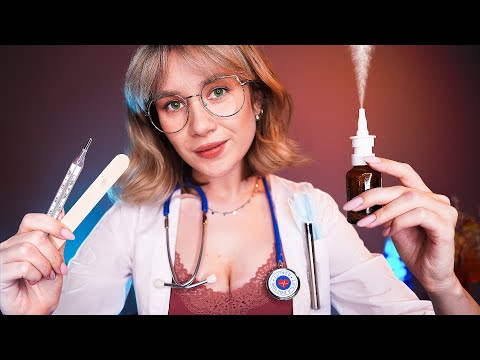 Видео: АСМР МЕДСЕСТРА Скорой Помощи 🚑 Осмотр, Проверка Здоровья и Рефлексов ❤️‍🩹