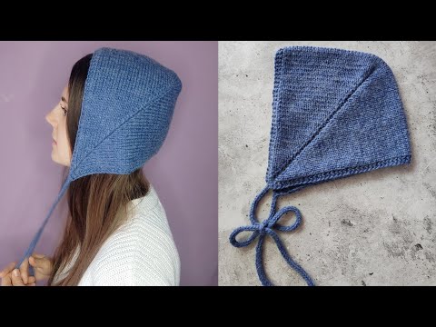 Видео: МК тренд женский чепчик без рассчётов и из любой пряжи