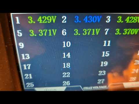 Видео: Синхронная работа самосборки FePo4 280ah24v