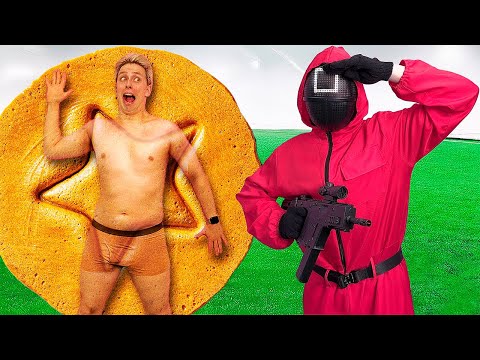 Видео: Экстремальные прятки от ИГРЫ В КАЛЬМАРА 2 Челлендж!