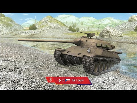 Видео: бой на танке -- TVP T 50/51 -- ( 5535 урона и мастер )