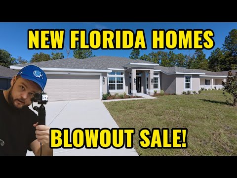 Видео: Скидка 20 000 долларов на новые дома во Флориде стоимостью до 300 000 долларов! Недельная распрод...
