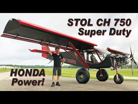 Видео: STOL CH 750 Super Duty с двигателем Viking Honda