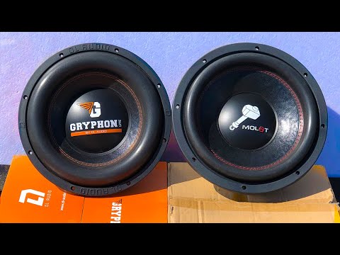Видео: DL Audio Gryphon Lite 12 vs. Ural Molot 12 - сравнение сабвуферов до 5 000 руб. - #miss_spl