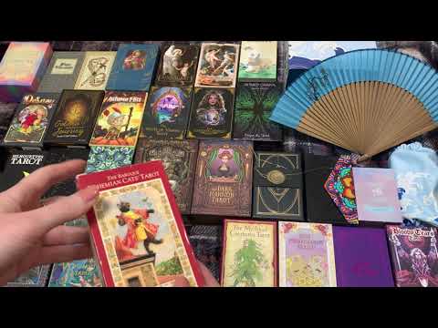 Видео: Моя коллекция колод Таро, ч.12💙Студийные колоды :Taroteca, Вава Studio, Deckstiny, Uusi, WohStudio.