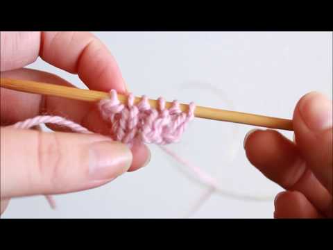 Видео: Альтернативный метод набора петель для вязания