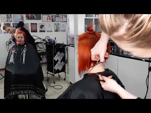 Видео: Стрижка. Объемное боб карэ.
