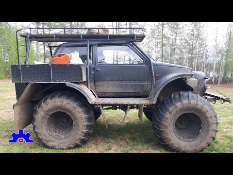 Видео: Вездеход на ободрышах из ОКИ