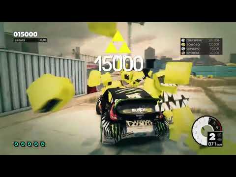 Видео: Первая джимхана (DiRT 3  - Часть 4)