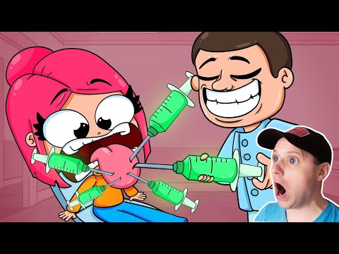 Видео: НИКОГДА НЕ ХОДИ К ТАКОМУ СТОМАТОЛОГУ | АНИМАЦИЯ | Реакция на Луану