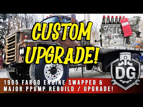 Видео: Превращаем насос Bosch P3000 в P7100: @DEBOSSGARAGE Грандиозная замена двигателя #FARGOLCF Rollof...