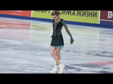 Видео: Daria Usacheva - Russian Nationals 2021 - FS / Дарья Усачева - ЧР 2021 - ПП - 26-12-2020