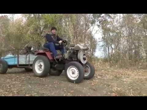 Видео: Самодельный минитрактор. Минитрактор