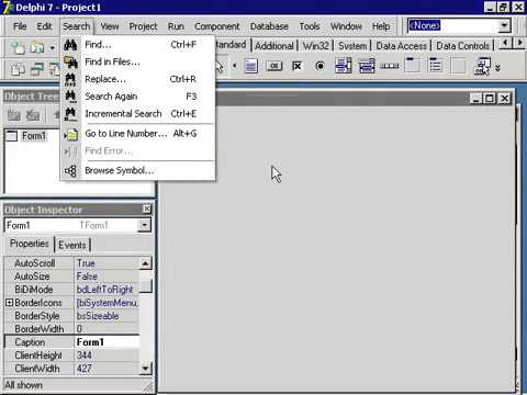 Видео: 1  Знакомство с Delphi 7 Главное окно программы