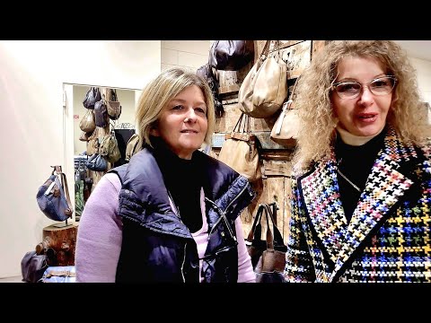 Видео: ПРЯМОЙ ЭФИР ИЗ ИТАЛИИ.Итальянские сумки ALCHIMIA AU79 ручного разнооттеночного окрашивания #fashion