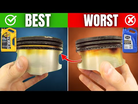 Видео: Сравнение 8 синтетических масел — какое из них защищает лучше всего?