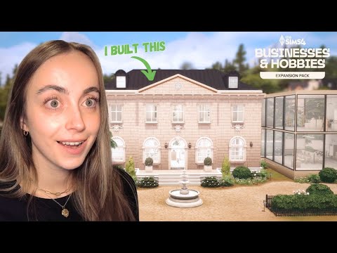 Видео: Я построил ОФИЦИАЛЬНЫЕ участки для бизнеса и хобби в Sims 4 👀