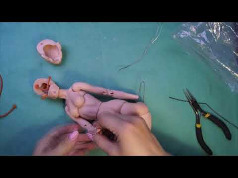 Видео: Делаю куклу БЖД. Часть 3