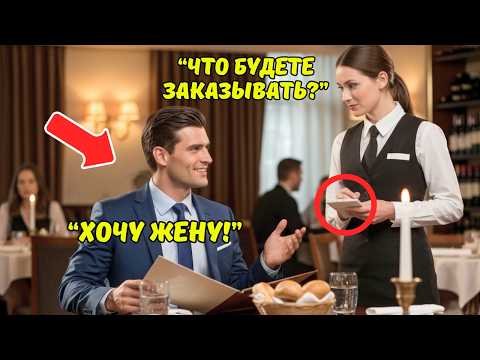 Видео: «Притворись моей ЖЕНОЙ за 1000 $» — сказал МИЛЛИАРДЕР… Тихая официантка ответила так, что он ОПЕШИЛ